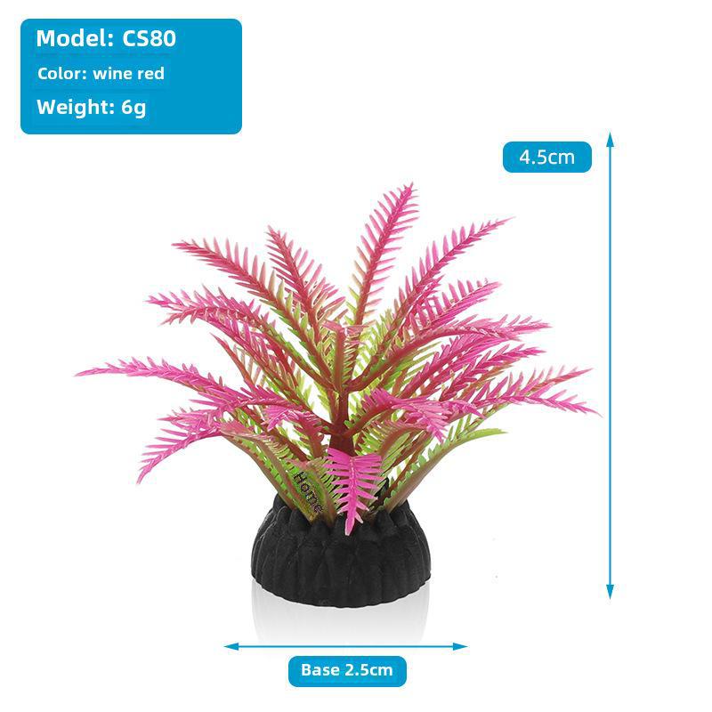 Aquarium Landscaping Plastic Artificial Plants - CS Series