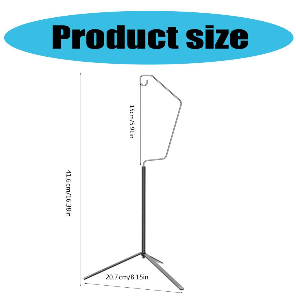 Multipurpose Lamps Holder Light Weight Camping Lanterns Stand Portable Outdoor Lanterns Hanging Rack Support Stand Bracket