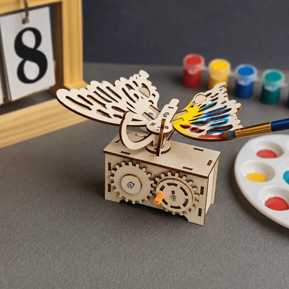 Home Experiment Butterfly Assembly Model STEM Education Experiment Toy Science Educatio