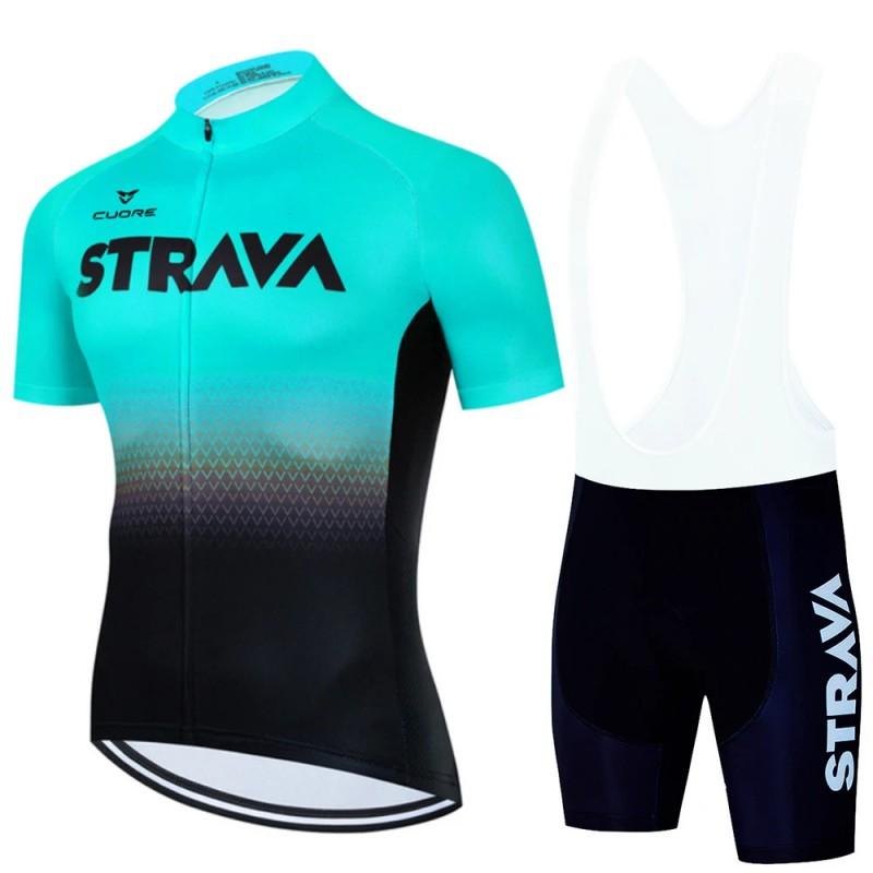 Mens Short Sleeve Cycling Jersey Shorts Set Mountain Road Bike Quick Dry Sportswear