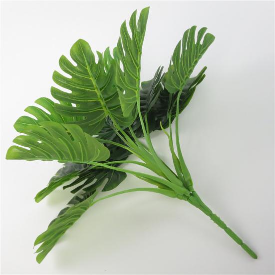 1Pc Artificial Monstera Simulation Plant Wedding Home Hotel Cafe Party Decor
