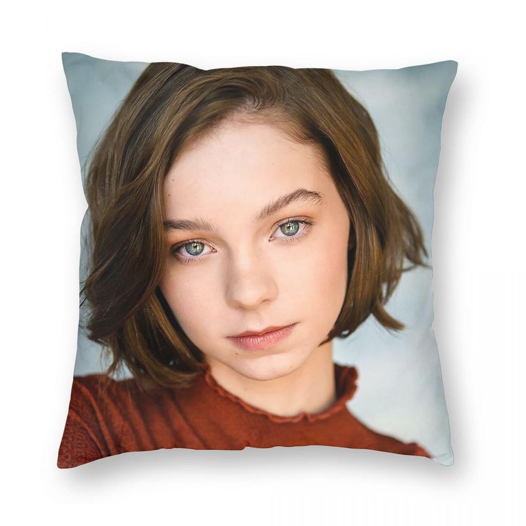 Эмма Майерс Актриса Наволочка Полиэстер Лен Бархат Креативная Молния Декоративная Комнатная Наволочка Оптом