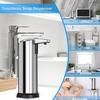 Touchless Soap Dispenser Stainless Steel Infrared Sensor Dual Button Control Liquid Automatic Soap Dispenser for Bathroom Kitchen Home Hotel