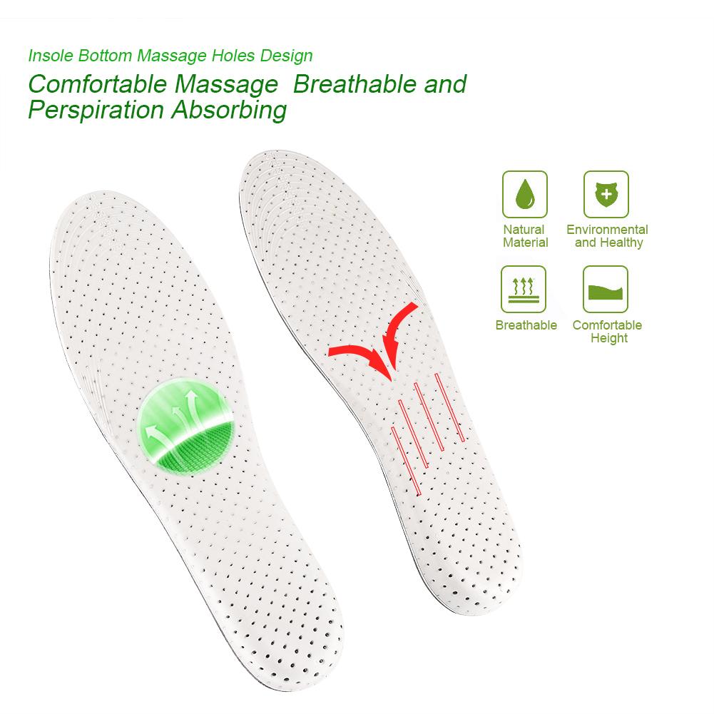 Invisible Height Increase Insole Sport Shock Absorbing Breathable Heel Lift Insert Shoe Pad 2cm