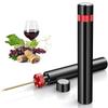 Воздушный насос Открывалка для бутылок вина Безопасный портативный штифт из нержавеющей стали для удаления пробки Штопор давления воздуха Кухонные инструменты Барные аксессуары