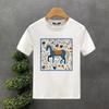 Cute Horse Style Luxury Brand Cotton Letter Print Couple T-Shirt Summer Harajuku MenWomen Short Sleeve T-shirt Men's Clothing