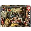 Puzzle - EDUCA - The Manor of Animals - 1500 Pieces - 85 X 60 Cm - From 15 Years