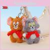Tom And Jerry Cartoon Animal Plush Toy Keychain Doll Pendant Gift Children