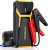 Пусковое устройство V10 3500A, 12В литиевый пусковой блок для бензиновых двигателей 9,5 л и дизельных двигателей 7,5 л, портативный бустер автомобильного аккумулятора с зарядным устройством USB-A 15 Вт