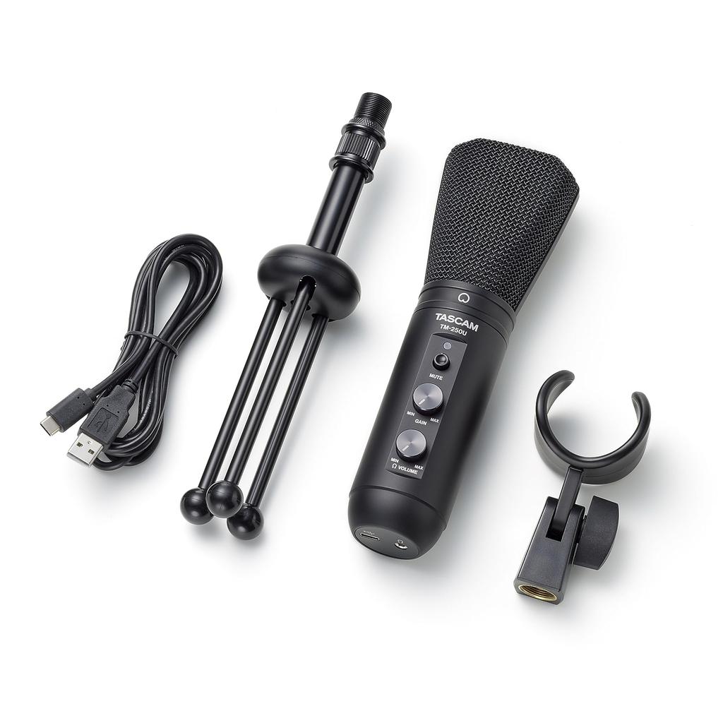 TASCAM супер однонаправленный конденсаторный микрофон USB-микрофон Youtube веб-конференция телеработа прямая трансляция PS4 PS5 игры комментарии к игре караоке