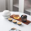 Light Luxury Travel Tea Set Portable Set Creative Anti-scalding One Pot Three Cups Outdoor Tea Business Gift
