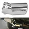 Car Pipe Rear Exhaust Tip Throat Tail Stainless Muffler Round Steel Accessories