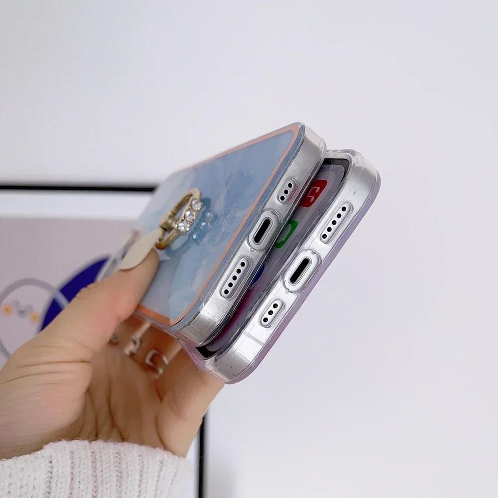 Phone Case For Samsung Galaxy S20 S21 S22 S23 S24 Ultra A15 A25 A35 A55 A14 A24 A34 A54 Protect Cover Ring Holder Slim Fit Coque