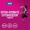 NOW Foods, Sports, Foam-Hydrate, со вкусом апельсина и клубники, 10 таблеток, 51 г (1,8 унции)