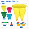 Adult Granny Pants Yard Game Marker Cones Games Field Family Reunion Giant Outdoor Ball Sensory Tossing Game Toys Set