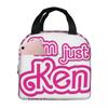 I_m Just Ken Insulated Lunch Bag for Women Office Cooler Thermal Food Box Tote Leakproof Lunch Boxes Container