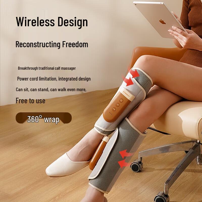 HEZHENG Portable Calf & Knee Massager HZ-X6 CN plug (adapter included)