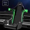 Автомобильный держатель для телефона в стиле гоночного сиденья Recaro с карбоновым покрытием, устойчивый кронштейн для автомобильной навигации