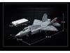 Enlighten J-35 Палубный истребитель Модель Строительные блоки Игрушка