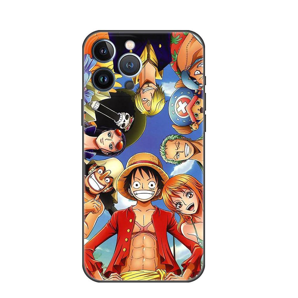 Подходит для iPhone16, чехол для мобильного телефона Trendy Man New ONE PIECE Cartoon Animation Luffy Sauron, чехол для мобильного телефона