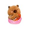 Capybara Cute Cartoon Buddha Popcorn Fries Plush Toy Girls Children Holiday Gift