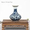1PCS Dongyang Redwood Carving Stone Vase Base Teapot Stone Buddha Statue Solid Wood Bracket Home Decor
