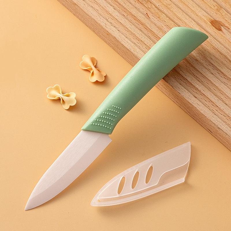 Керамический нож, бытовой нож для фруктов, острый кухонный нож, набор противоскользящих ножей, инструмент для чистки детского питания