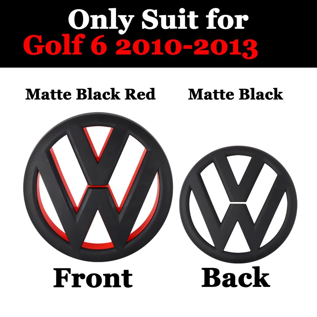 Для VOLKSWAGEN VW Автомобиль Передний Значок на Капот Задний Значок на Багажник 3D ABS Замена Значка Для Volkswagen VW Golf 6 MK6 2010 2011 2012 2013 Декор