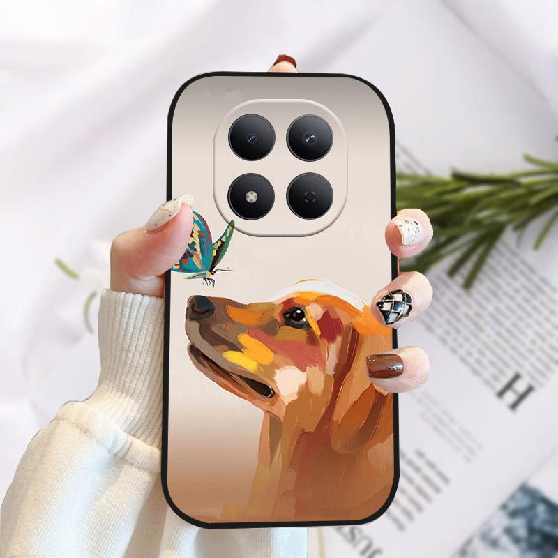 Чехол Для Xiaomi Redmi Note 15 Pro 5G Чехол Note15Pro 4G Стильный Расписной ТПУ Силикон Мягкая Крышка Для Redmi Note15 Pro Capa Coque