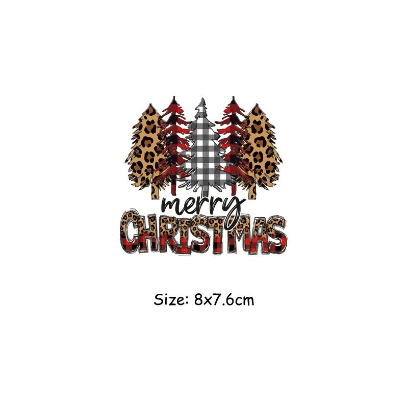 Рождественская нашивка «Любовь» для одежды, сделай сам, художественные ремесла, теплопередача, наклейки для одежды, толстовки, джинсы, Parches Ropa DIY Parches, Рождество