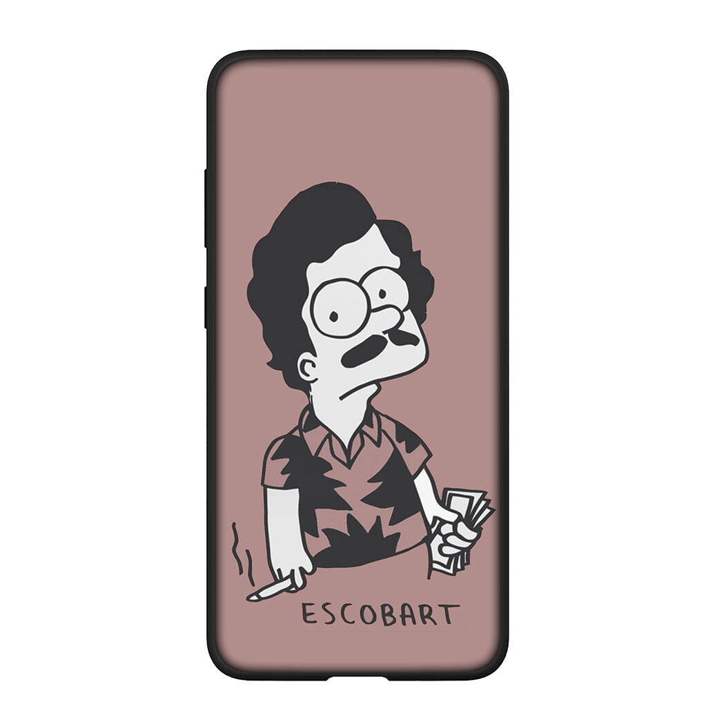 Phone Case for iPhone 17 16 15 Plus Huawei P30 P20 Lite Redmi Note 14 12 11 13 Pro Max OPPO A60 A80 A40 A18 A38 A54 Pablo Escobar Poster Narcos Cover