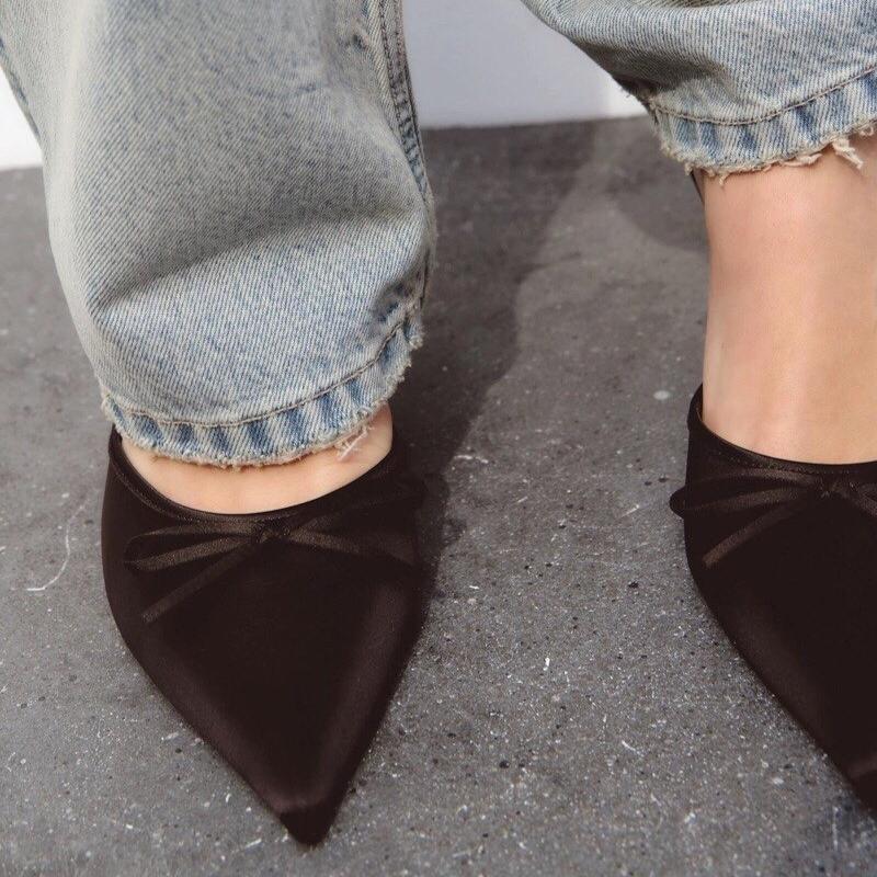 Дизайнерские Роскошные Сексуальные Тонкие Высокие Каблуки Летние Женские Шлепанцы Модные Закрытый Носок Платье Слайдеры Женские Стриптиз Вечерние Сандалии