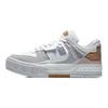 Кроссовки Li Ning Morning Glow Trendy Casual Non-Slip Wear-Sticked Low-Top для скейтбординга, женские, серо-белые AGCR192-2