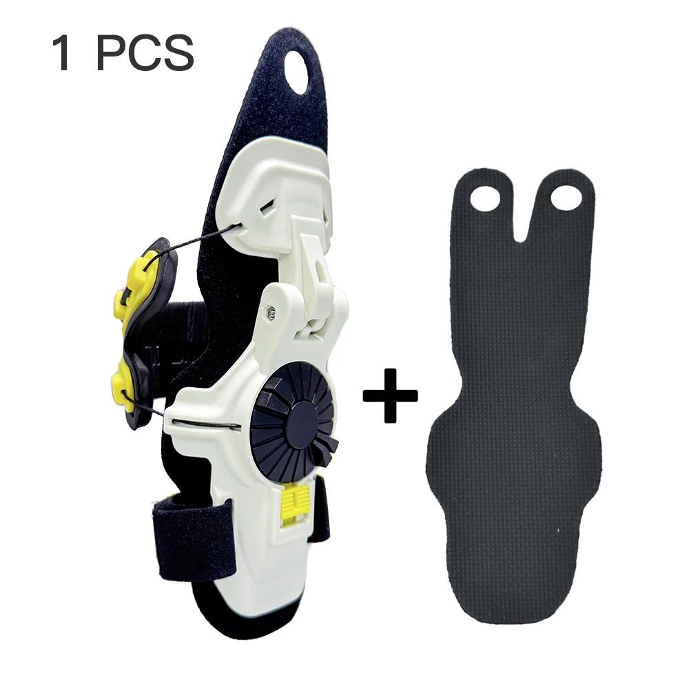 Motorcycle wrist guard X8 wrist support white acid yellow M/L motorcycle protective equipment