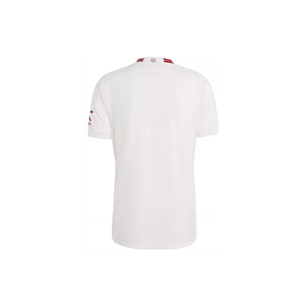 Adidas Манчестер Юнайтед 23/24 Экологичный повседневный футбольный трикотаж мужской облачно-белый IP1741