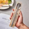 MAXCOOK Pure Titanium Portable Chopsticks and Spoon Set