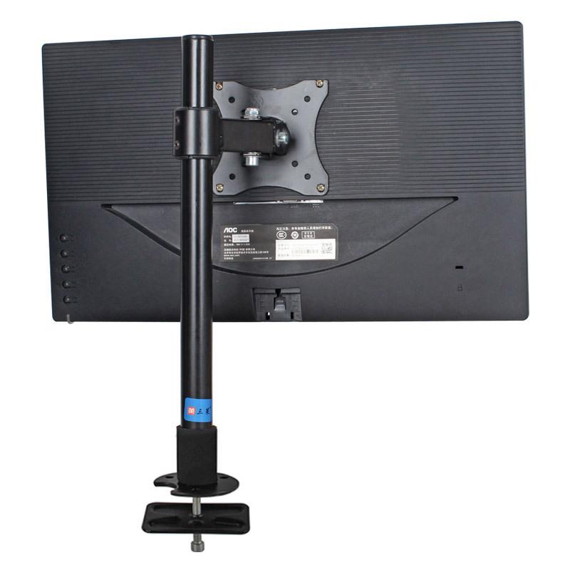 HILLPORT 14-27" Monitor Arm Soporte TV Tilt Swivel Desktop PC Screen Mesa Monitor Mount Computer Stand Suporte Holder XC05