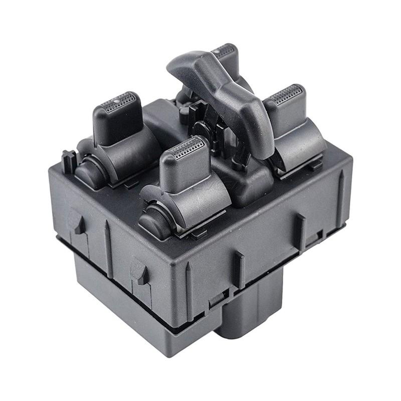 Black Power Window Switch 4602756AB For Jeep For Wrangler 3.8L 2007 To 2010 High Quality ABS Material Direct Fit Car Interior