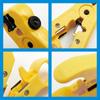 UTP/STP RG59 RG6 RG7 RG11 Wire Stripper Multi-functional Coaxial Stripping Pliers  Round Cable