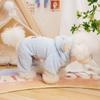 Мягкая пижама с капюшоном для щенков, теплая зимняя одежда для собак, комбинезон для четвероногих собак для дома