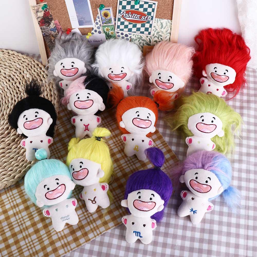 Toys Funny Toothless Cotton Plush Doll 12 Constellations Toothless Dolls Keyring Diy Hairstyle Baby