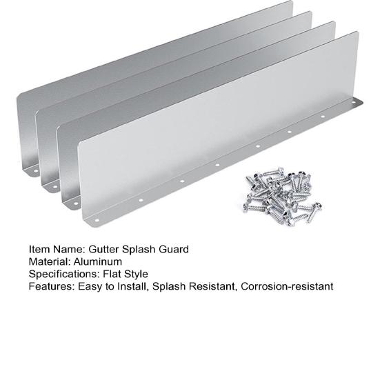 4 шт. брызговик Gutter Valley предотвращает повреждение от дождя, прямой водоотвод, кровельный желоб, защита от дождя