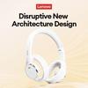 Original Lenovo LS116 Gaming Headset Wireless Bluetooth 6.0 Earphones Surround Noise Foldable Sport Over Ear Headphone With HD Mic New