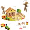 My Wooden Farm - Construction Set - JEUJURA - 145 Pieces