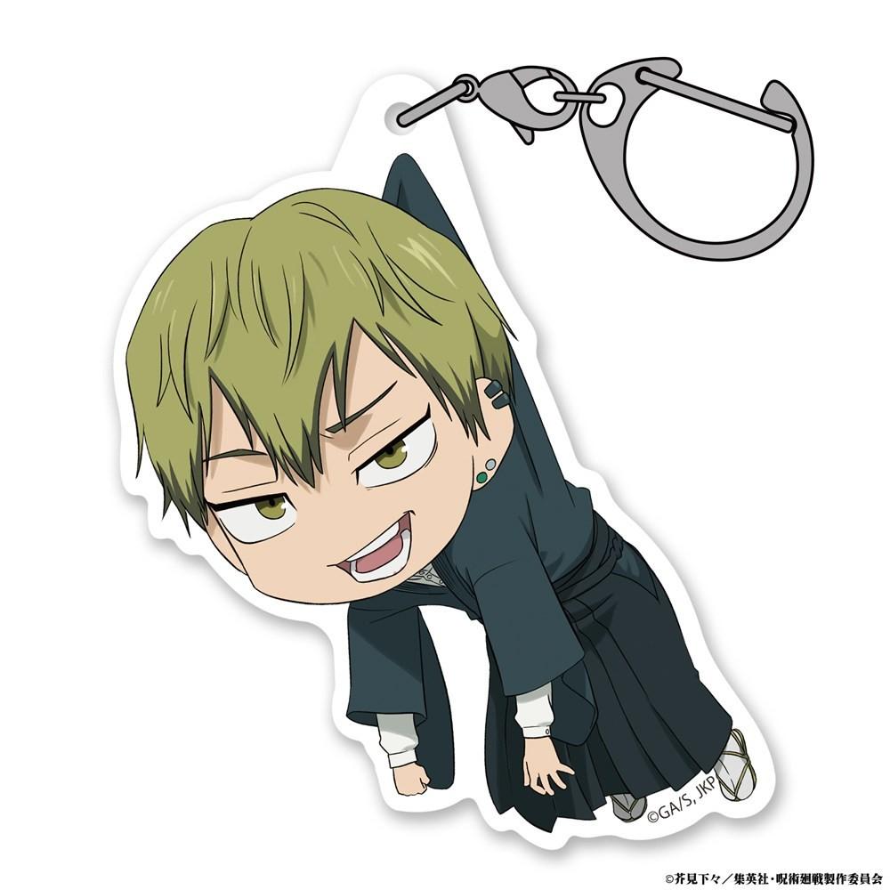 Акриловые брелоки для Jjk Kirara Hoshi Rika Orimoto Yuta Okkotsu Hakari Kinji Q Version Периферийный акриловый брелок для ключей автомобиля