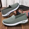 Shoes Women's Casual Shoes Large Size Women's Shoes Single Shoes Fly-woven Breathable Mesh Shoes Soft-soled Mother Shoes