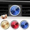 Мини-часы для автомобиля, светящиеся, автомобильные, внутренние, наклеивающиеся, цифровые, белые, черные, механические, кварцевые, с автоукрашением, 40 мм