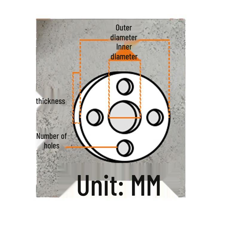 Резьбовой фланец из нержавеющей стали JNL 304