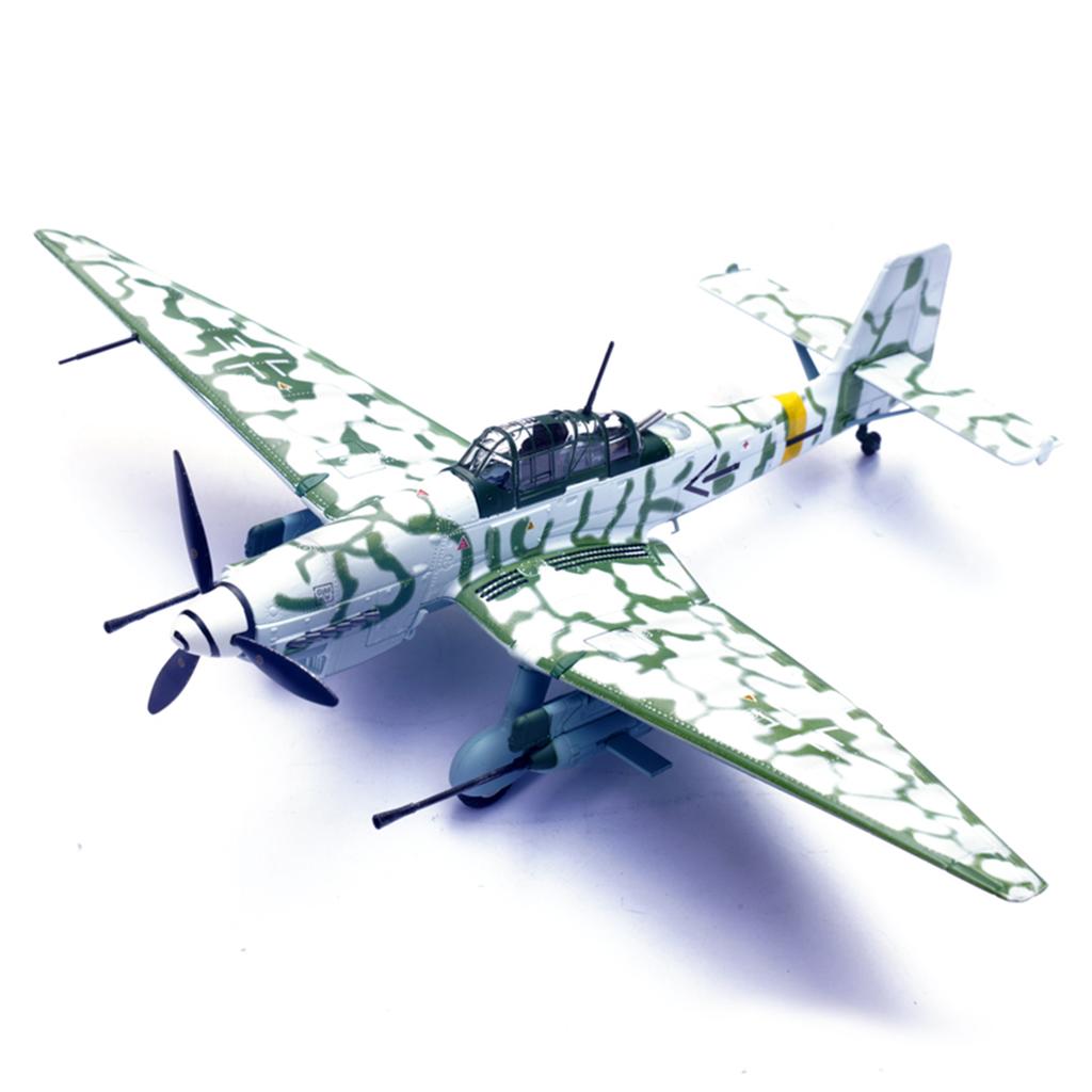 1/72 L14647PA Немецкий истребитель JU-87G2 Модель Рудель 1945 Готовое изделие Коллекционная модель
