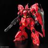 Пластиковая модель BANDAI SPIRITS RG Mobile Suit Gundam Counterattack Sazabi в масштабе 1/144 с цветовой кодировкой